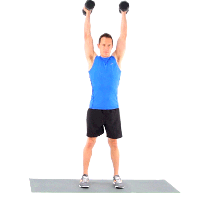 Dumbbell Thrusters 